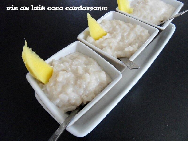 riz au lait coco cardamome