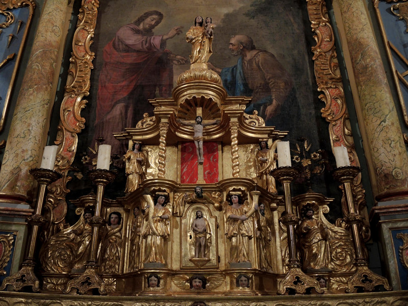 Viellenave-de-Navarrenx, église, retable