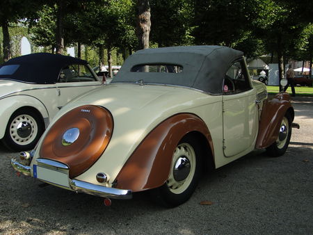 SKODA Popular Cabriolet 1938 Classic Gala de Schwetzingen 2010 3