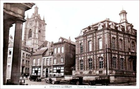 Avesnes-sur-Helpe - Place du Tribunal