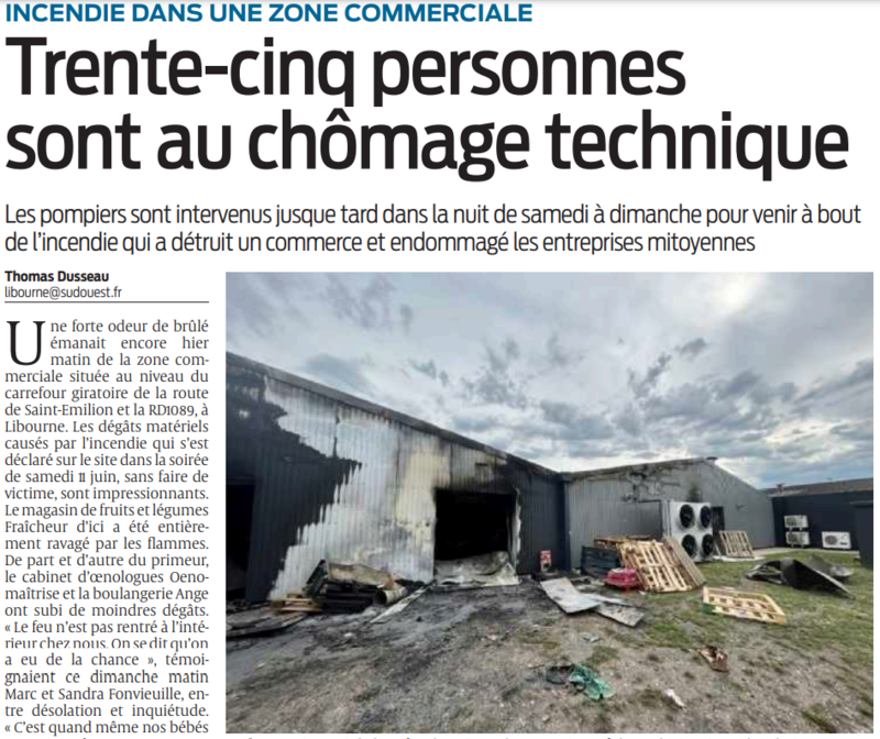 2022 06 13 SO 35 personnes sont au chômage technique