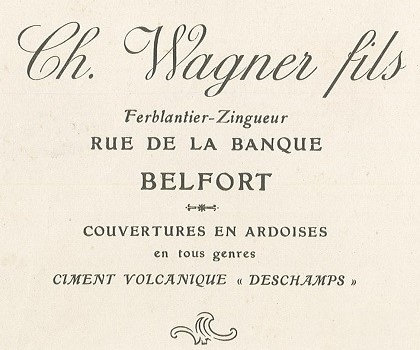 1913 02 21 Salle des Fêtes Wagner Courrier à Emond R