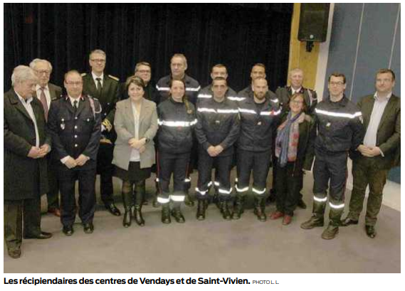 vendays les pompiers ont fêté