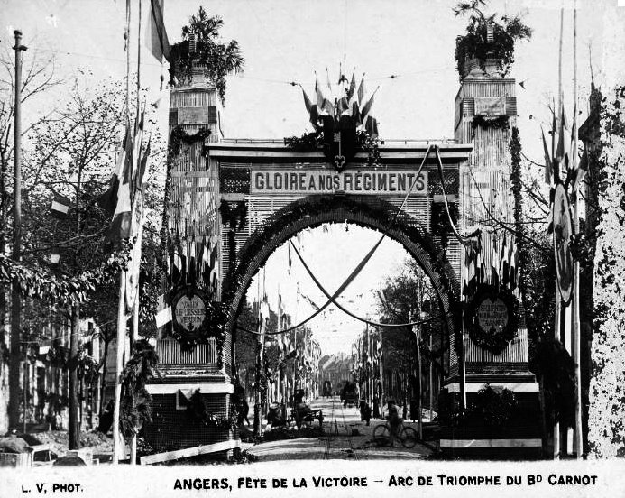 Angers fete de la Victoire