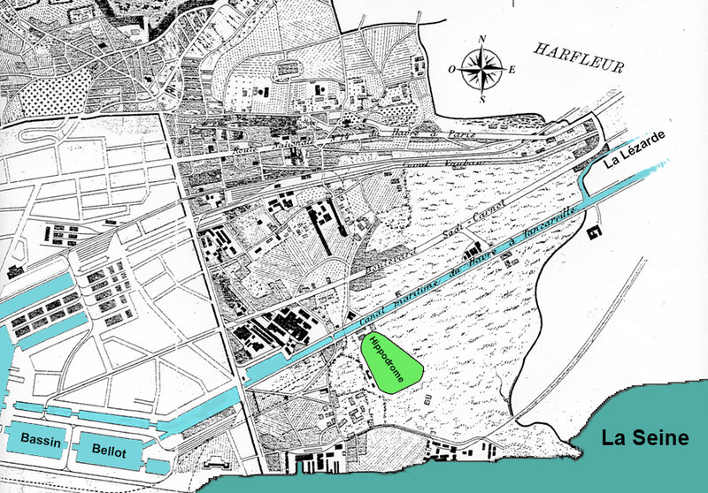 PLAN GRAVILLE 1908 ALG