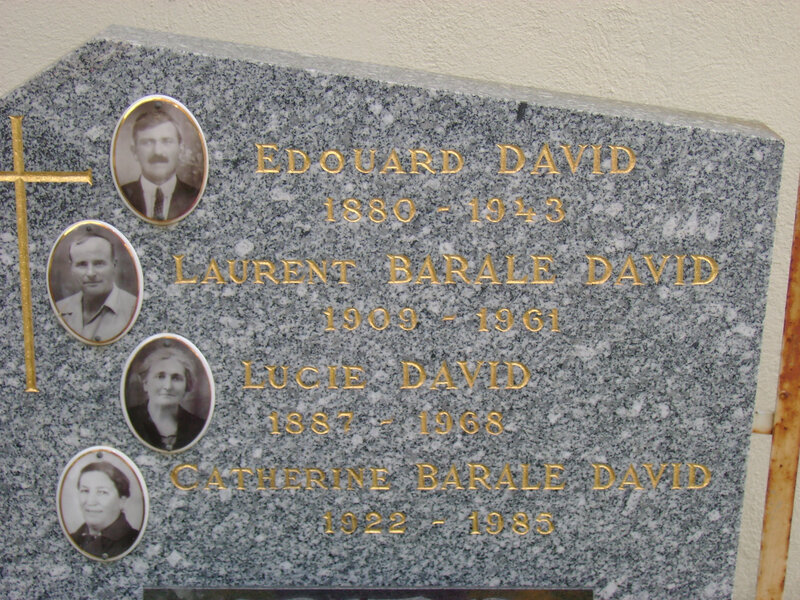 Famille BARALE-DAVID 2