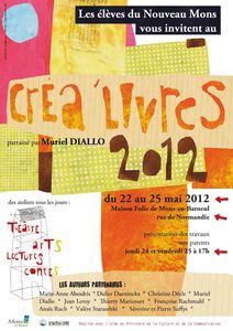 Affiche Créa'livres 2012 aplati