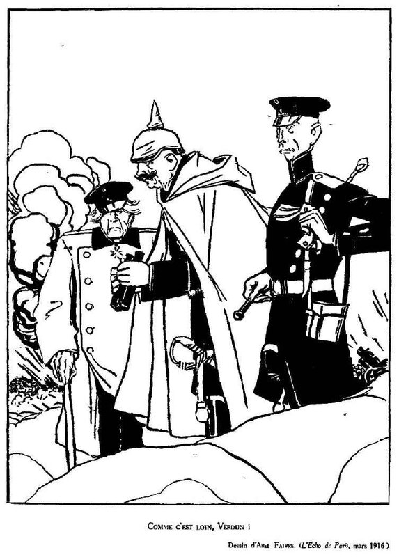 Dessins de guerre Verdun7