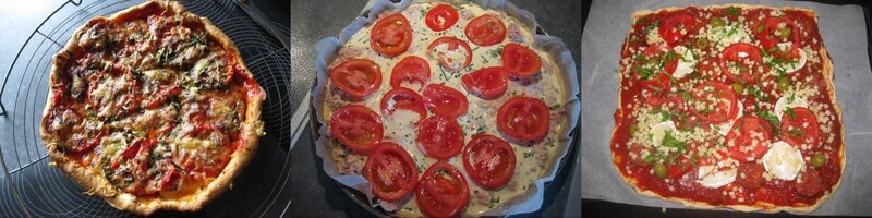 TARTE AUX TOMATES