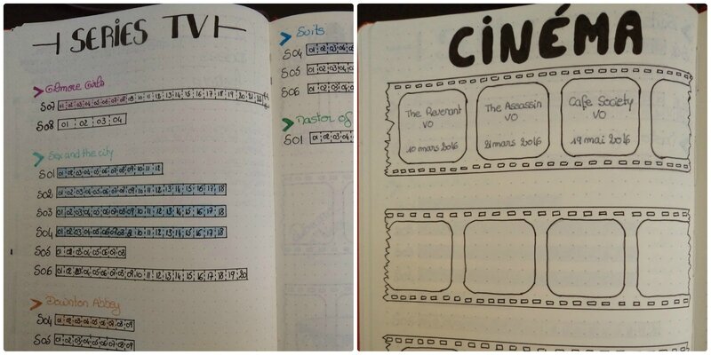 Bullet Journal Cam&Drey bricolent