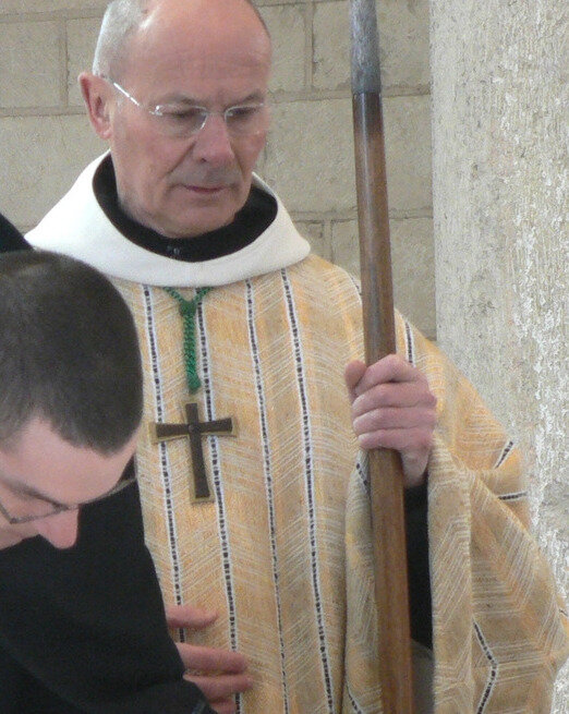 Frère Etienne, abbé de Saint-Benoît-sur-Loire,