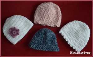 Roselaine445 bonnets prémas