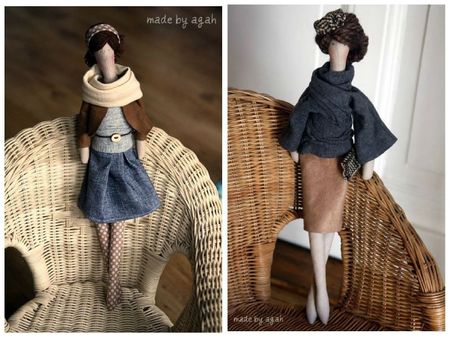 OOAK fabric doll Etsy 5