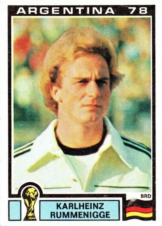 Image Panini Karl-Heinz Rummenigge 1978 R