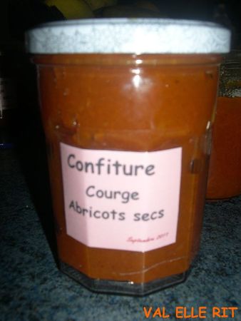 Confiture courge