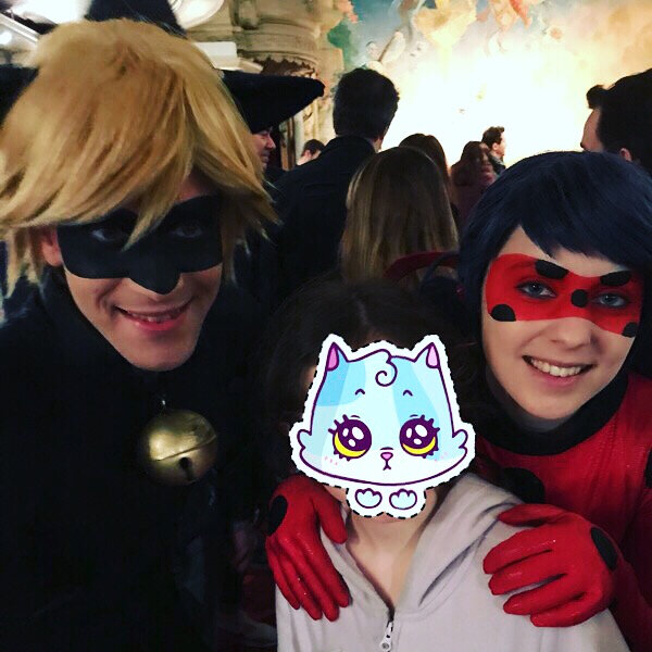Lady Bug, Chat Noir et SweetPrincess ©Kid Friendly