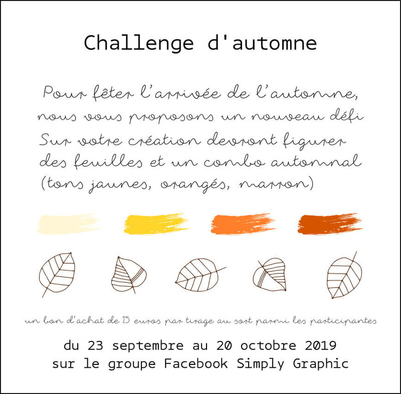 challenge octobre Simply Graphic