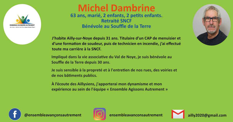 Fiche Michel Dambrine 2e tour