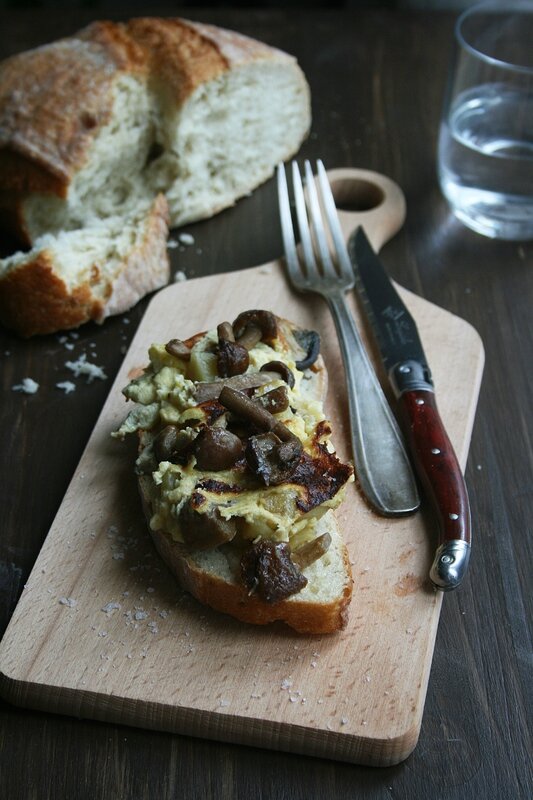Tortilla aux champignons des bois - Passion culinaire