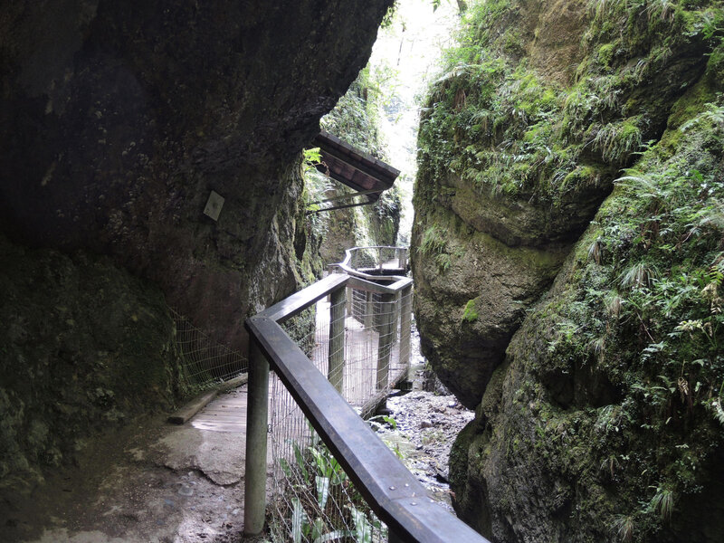 Gorges de Kakuetta, les passerelles