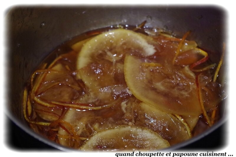 suprêmes d'oranges au cointreau, cédrat confit, mousse chocolat au cédrat et crumble pistache-8261