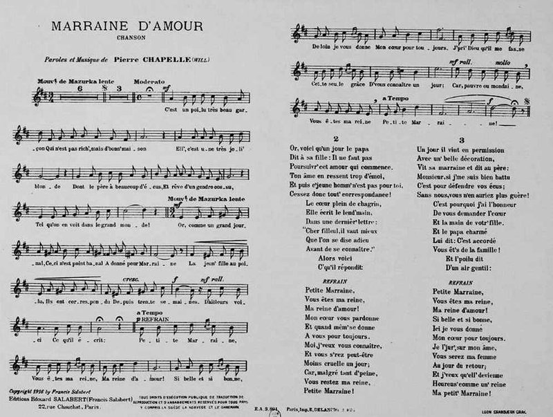 Marraines d amour