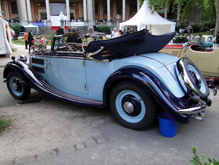 MERCEDES BENZ W143 Cabrio A 1936 Internationales Oldtimer Meeting Baden-Baden 2009 2