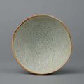 Qingbai <b>porcelain</b> <b>bowl</b> with phoenixes. China, Southern Song dynasty, 1127 - 1279 