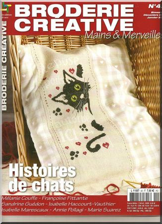 BroderieCréative42-Histoire de Chats