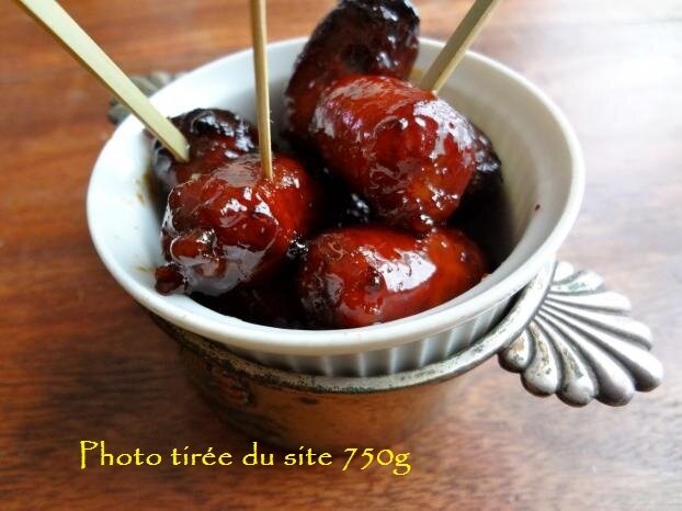 saucisses_caramelisees