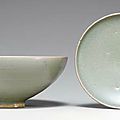 Two green <b>Junyao</b> vessels, Song dynasty (960-1279)