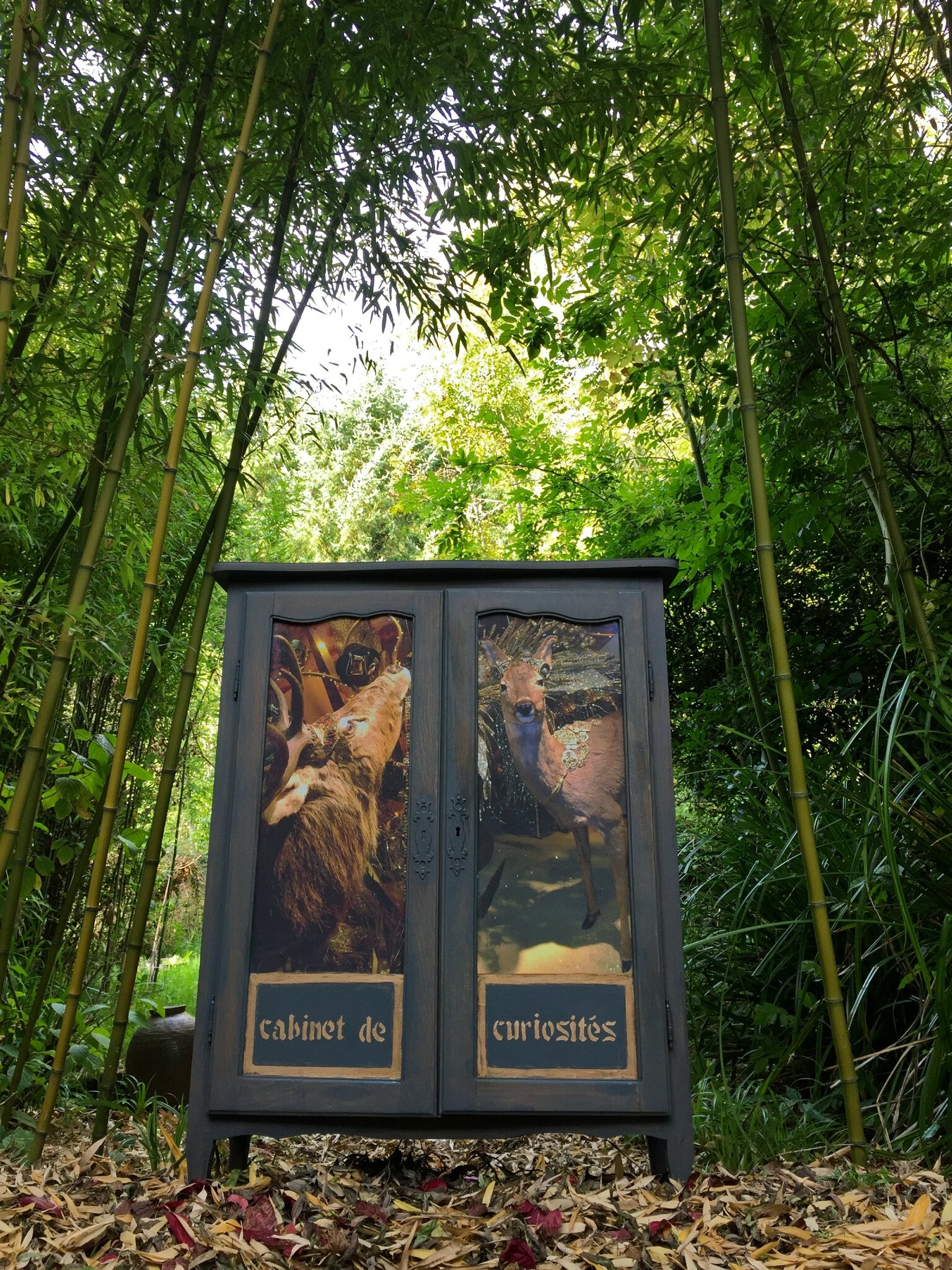petit buffet cabinet de curiosités