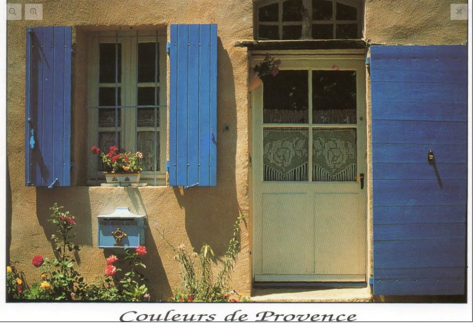 Couleurs de Provence-Du bleu