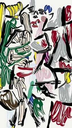 Roy Lichtenstein's Woman III, 1982