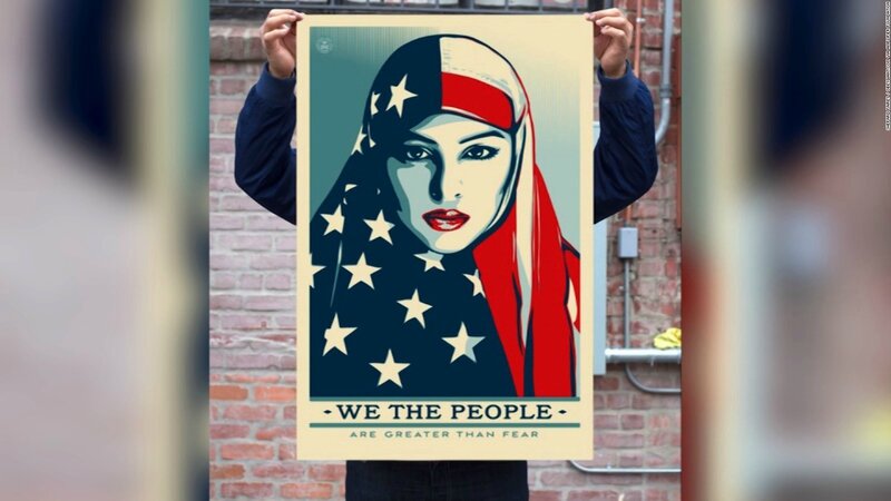 Pro muslim poster