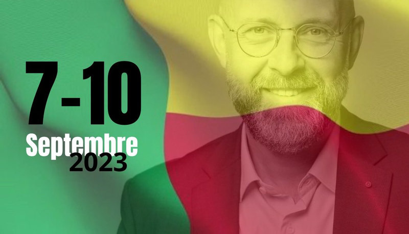 Frédéric Fougerat au Bénin du 7 au 10 septembre 2023
