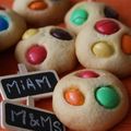 <b>Cookies</b> aux M&Ms