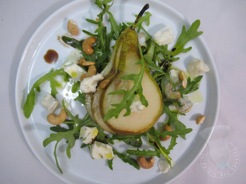 Poires et gorgonzola