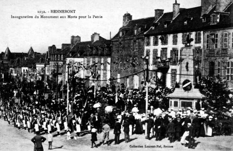 Inauguration monum Hennebont