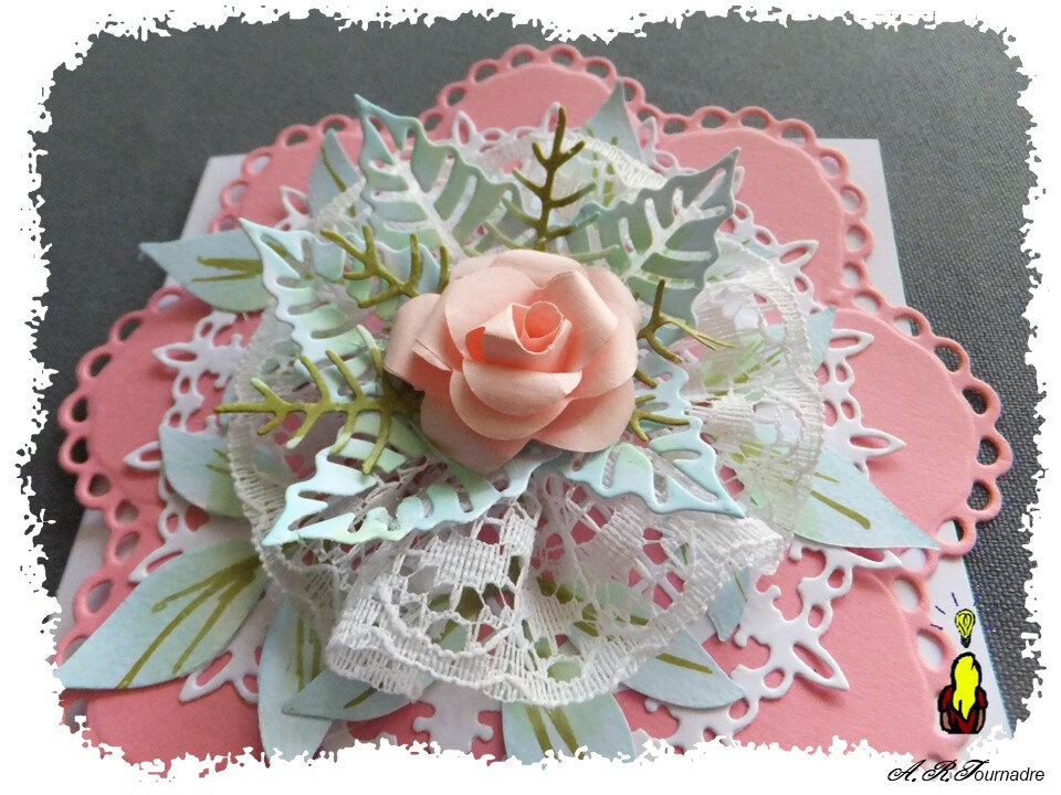 ART 2020 04 rose sur dentelle 2