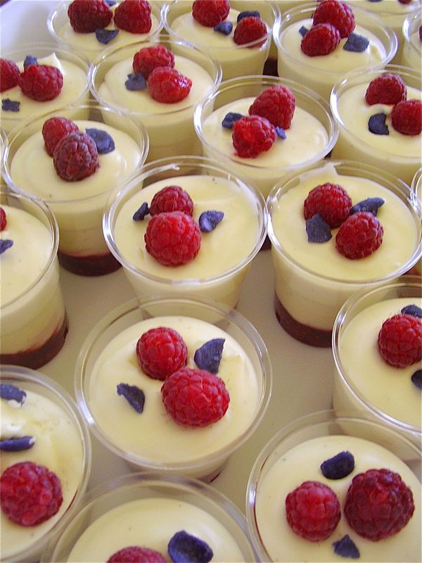verrines framboise - violette - mousse chocolat blanc 007