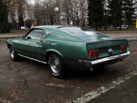 FORD Mustang Mach 1 Fastback Coupe 1969 Retrorencard 3
