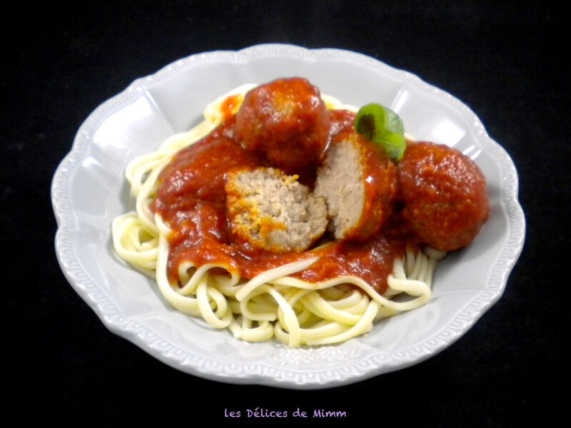 Boulettes de viande à l’italienne, aux 2 fromages 3