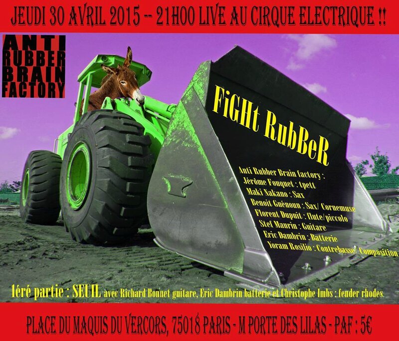 ARBF au Cirque Electrique - 30 avril 15