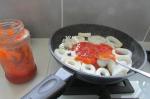 Anneaux d'encornet pimentés à la sauce tomatée maison 006