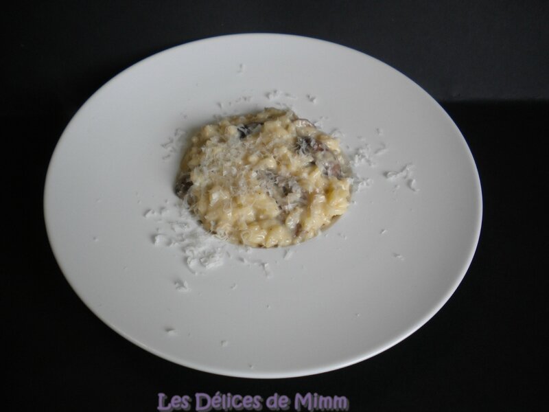 Risotto aux champignons