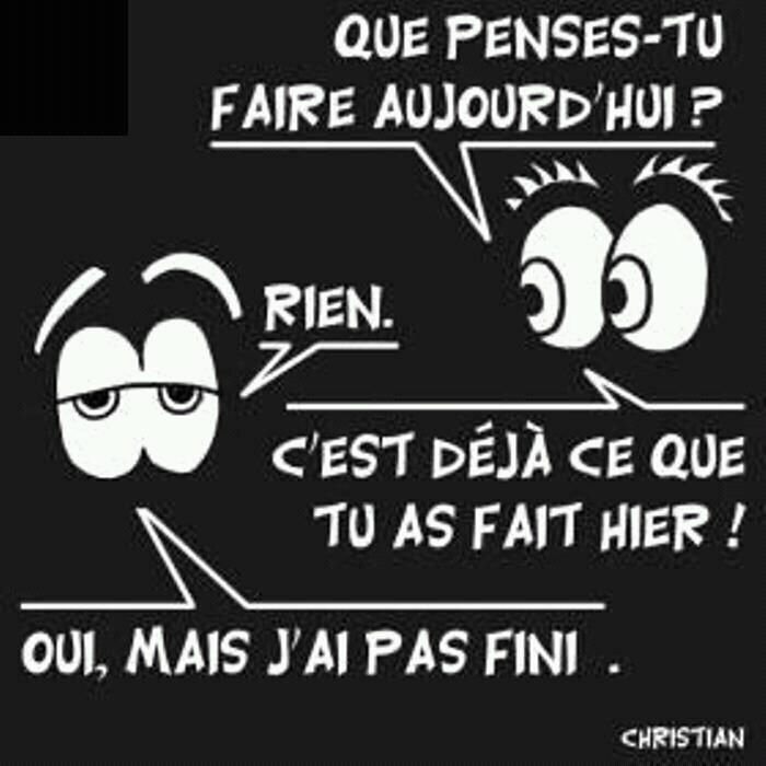 que penses-tu faire aujourd'hui