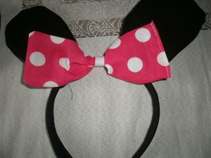 serre tête minnie