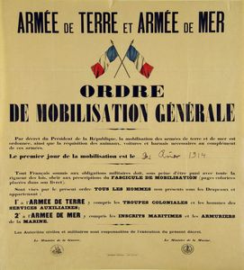 mobilisation generale 1914
