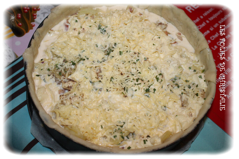Tourte lardons pommes de terre 7